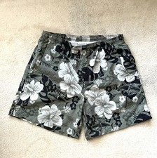 Columbia PFG Men Hawaiian Hibiscus Fish Swim Trunks, L