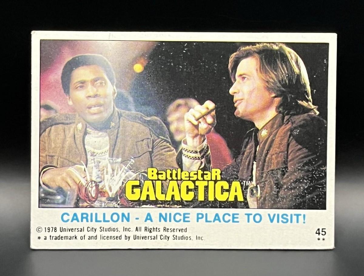 その他 1978 Battlestar Galactica trading cards Custom 1978 Battlestar Galactica Cylon Centurion Trading