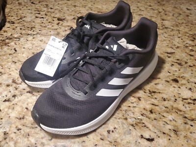Men Adidas RunFalcon 3.0 Running Shoes HQ3790 Black White 