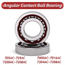 705AC 7000AC 7308AC Precision Angular Contact Ball Bearing Steel Spindle Bearing