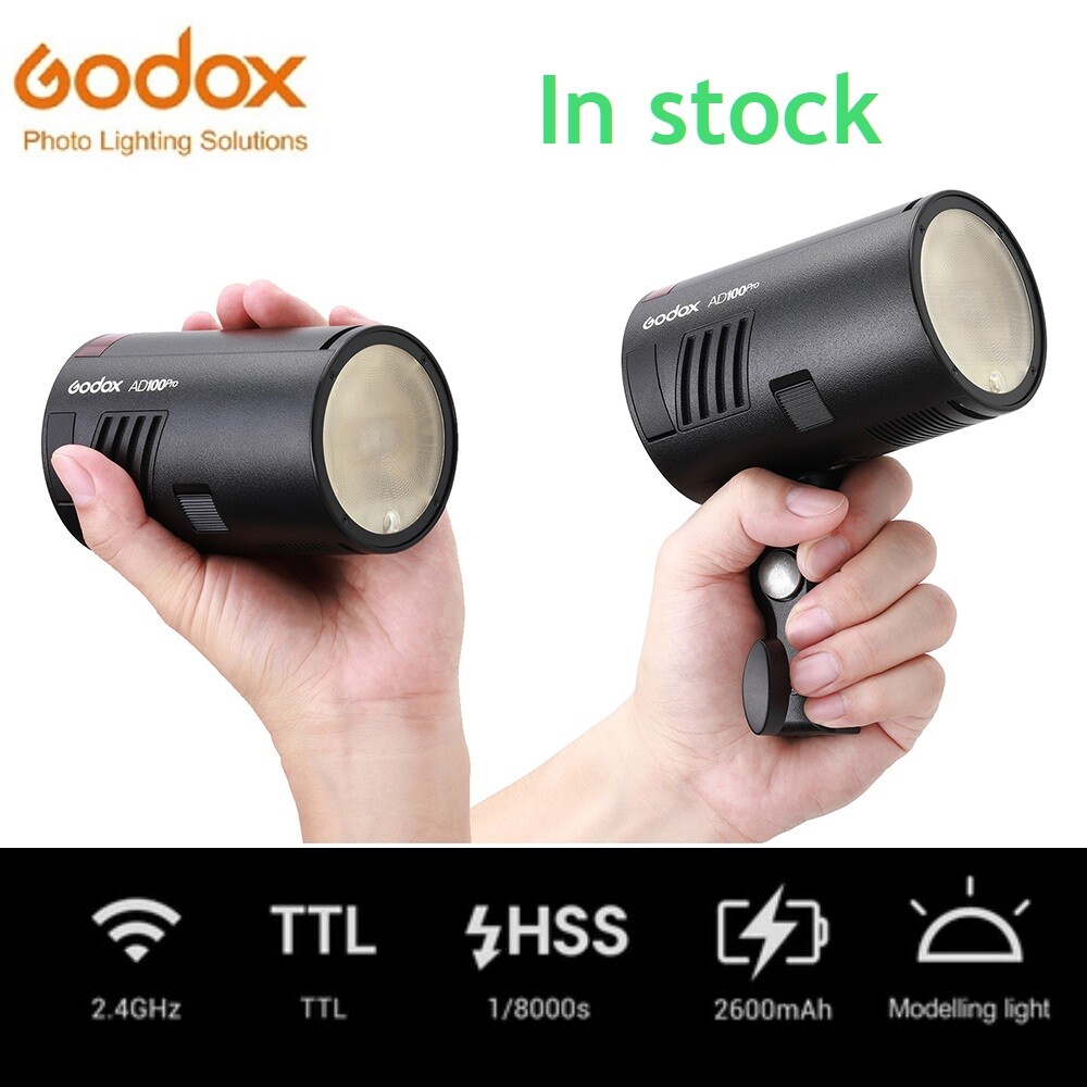 GODOX AD100Pro AD100 Pro Pocket Flash Light Wireless HSS TTL 1 