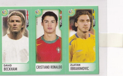 Panini World Cup 2006 Candy 88 176 49 - Cristiano Ronaldo Ibrahimovic Beckham 8