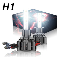 H1 Led Headlight Kit Bulbs High Low Beam 10000k Super White 20000lm Combo 2