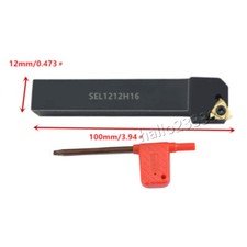SEL1212H16 Lathe Threading Turning Tool Boring Bar+1PCS 16IR AG60 BP010 insert
