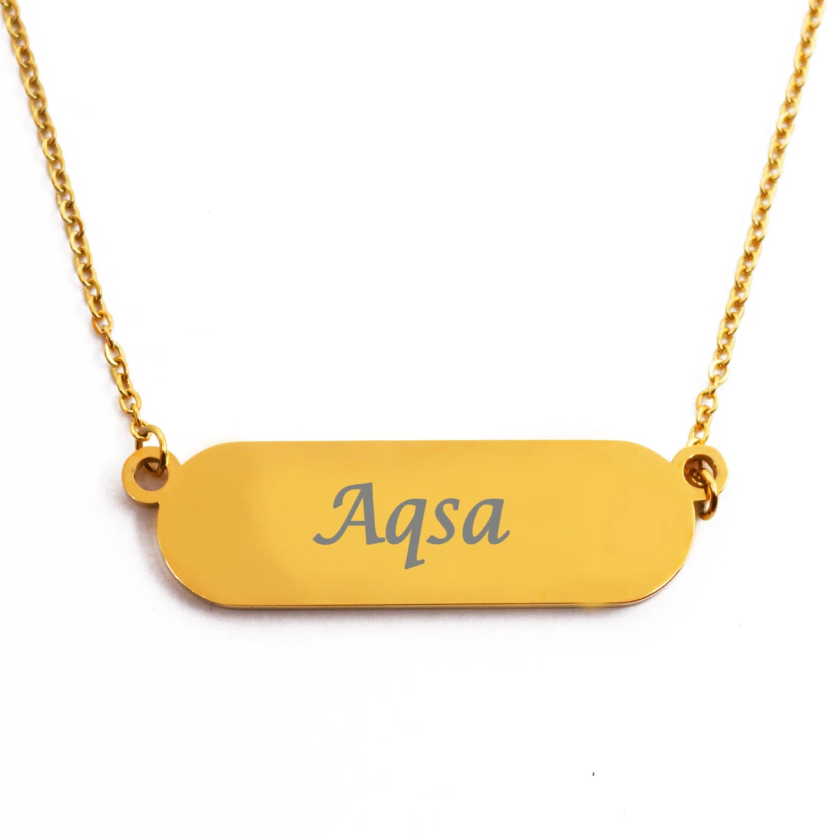 Aqsa name pendant deals