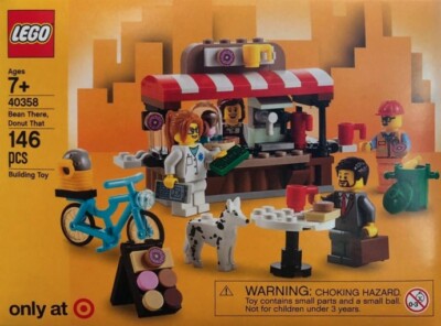 LEGO 40358 Bean There, Donut That New Sealed Retired Target Exclusive  MF's 673419306010|