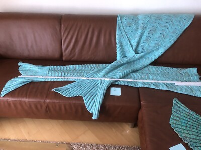 Meerjungfrau - Decke - Geschenk Ariel Mermaid gute Träume SPA Therme - 