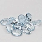 Wholesale Lot 6x4mm Oval Facet Cut Natural Blue Topaz Loose Calibrated Gemstone