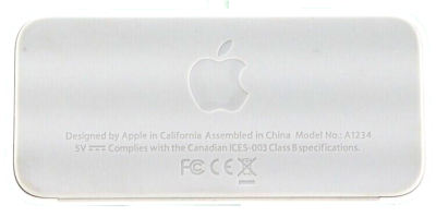 Apple A1234 iPhone iPod Nano, 2G/3G Bluetooth Headset Dual Dock | eBay