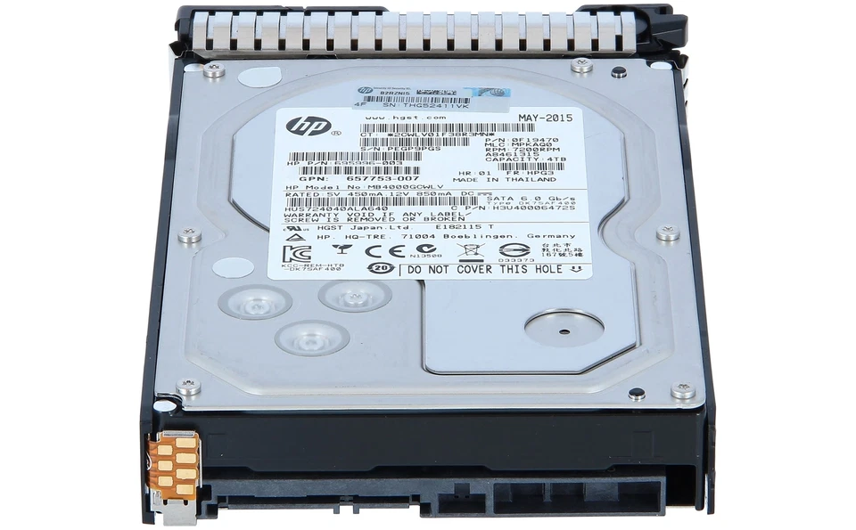 HP - 693687-B21 - HP 4TB 6G SATA 7.2k 3.5in MDL SC HDD - Bild 3 von 3