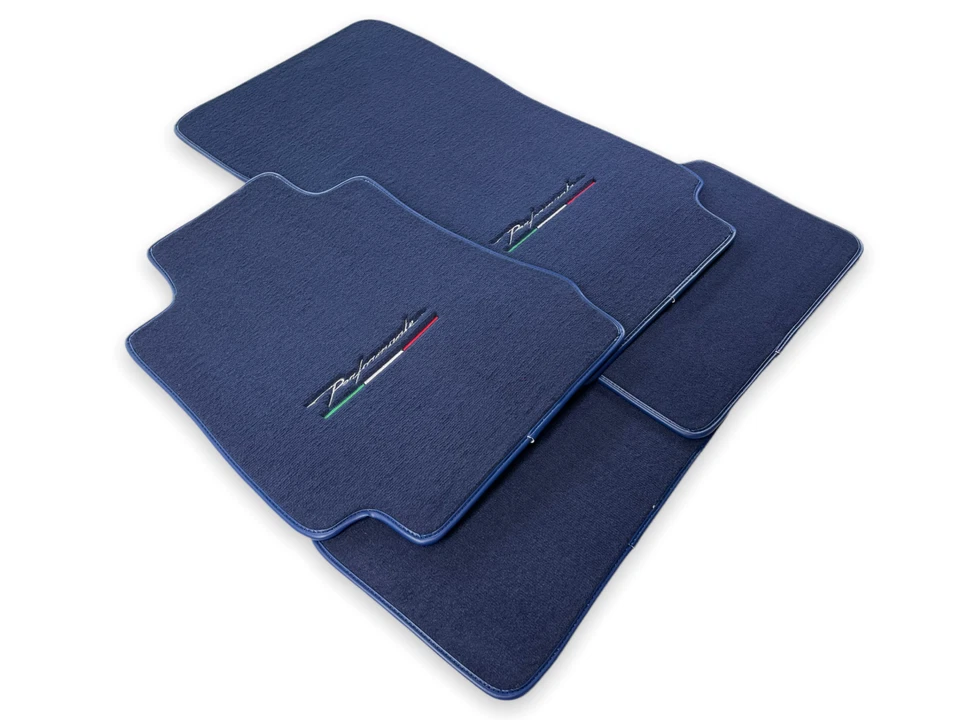 Alfombrillas para Alfa Romeo Brera 2006-2010 Perfomante alfombra azul oscuro a medida Foto 3 de 4