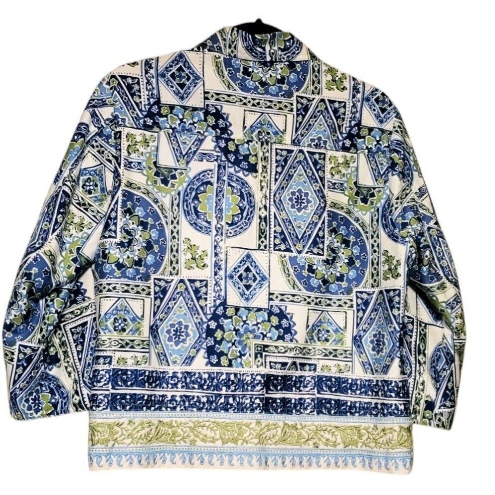 Modern statement Coldwater Creek Jacket size 12 L… - image 2