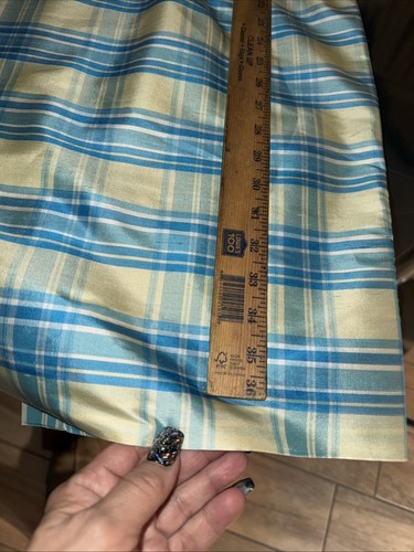 BOB MACKIE Studio Silk Dress Sleeveless Plaid Sheath Dress Sz 10 bhc - Picture 10 of 10