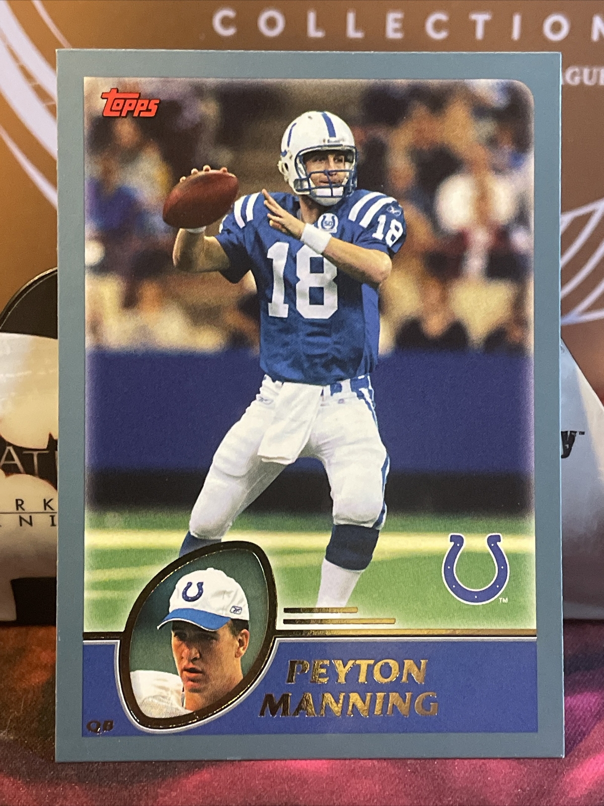 2003 Topps Chrome Peyton Manning Colts Broncos HOF
