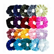 20Packs Velvet Hair Scrunchies Elastic Hair Ties Hair Bands Ropes for Women Girl