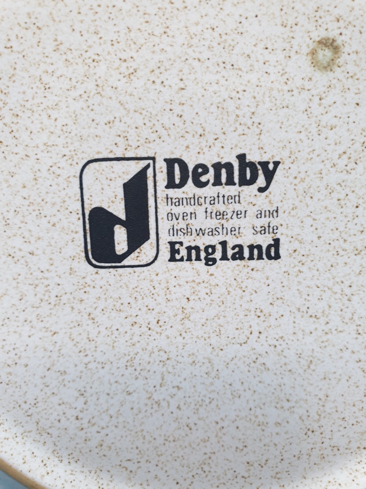 Vintage Denby 'Potters Wheel' 16.75cm Side Plates x 6, by David Yorath