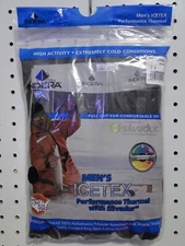 Men's Indera Mills Top or Bottom sizes S to 3X Black ICEtex Fleece Thermal