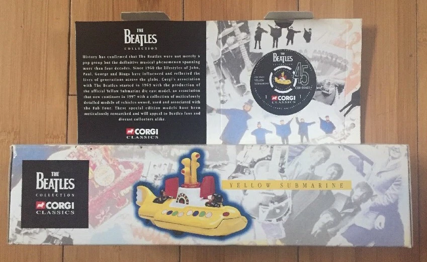 The Beatles Yellow Submarine Die-Cast 05401 By Corgi 1997 Vintage - Image 4 of 4
