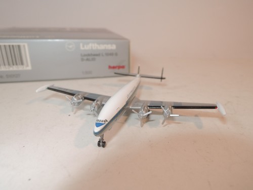 ++ A49 1:500 Herpa 510127 Lufthansa Lockheed L-1049 G D-ALID - Picture 2 of 5