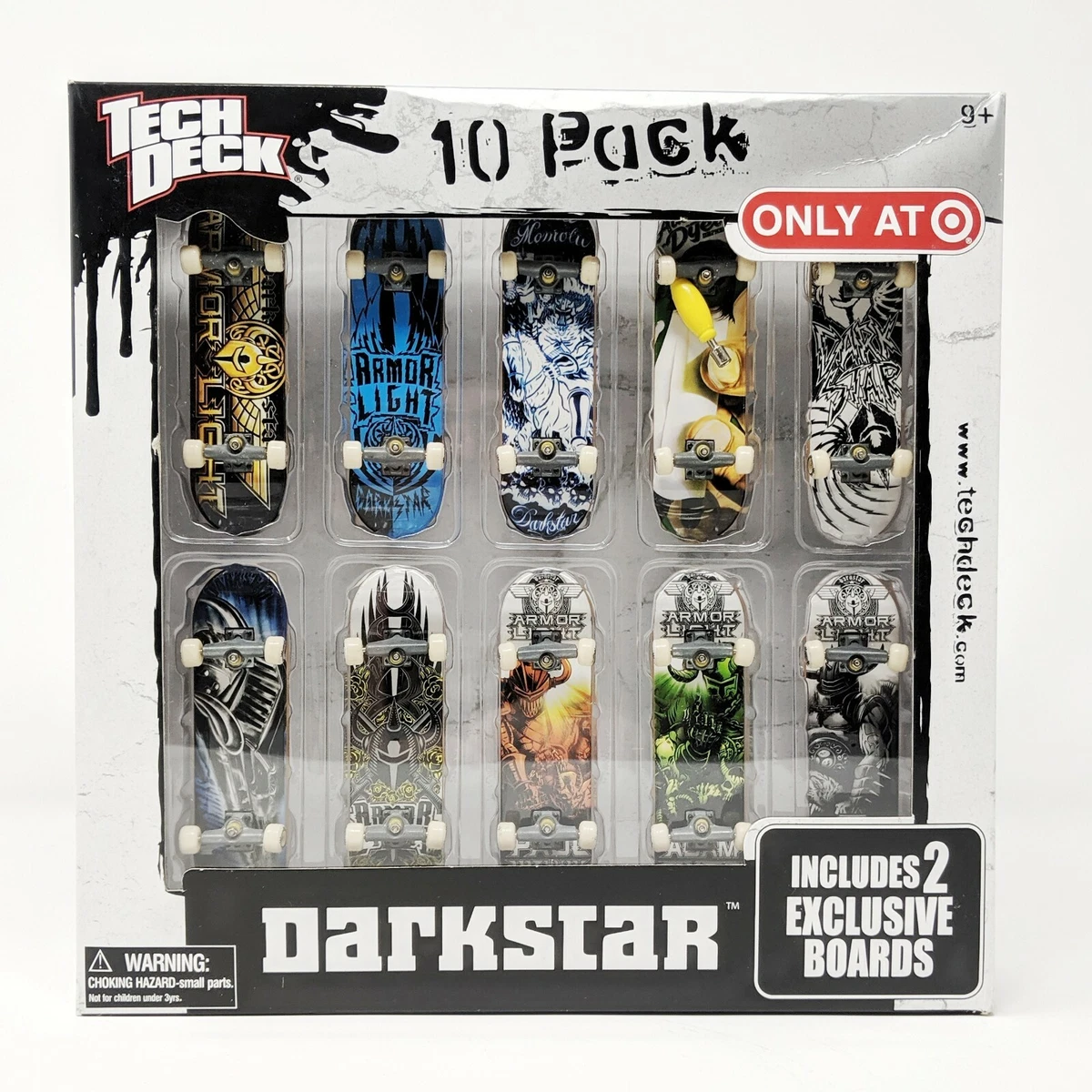 Fingerboard Tech Deck : pack of 4 skateboards