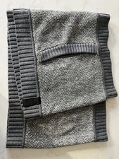 Lululemon Cozy Yogi Infinity Scarf Wrap Heathered Medium Gray Angel Wing $128