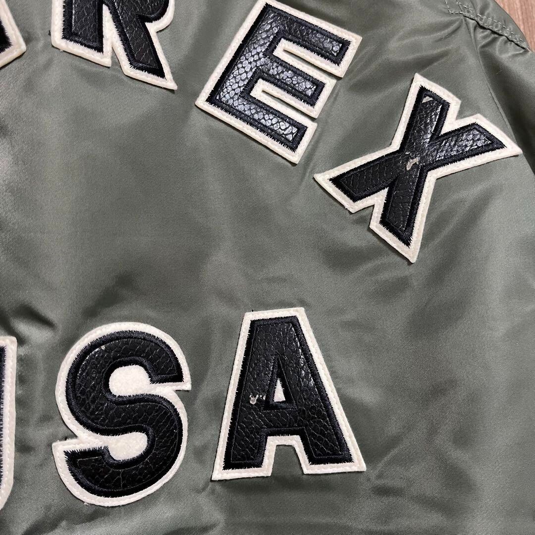 AVIREX Woman's MOUSSY MA-1 Flight Jacket Green Size S free AVIREX Woman's MOUSSY MA-1 Flight Jacket Green Size S free