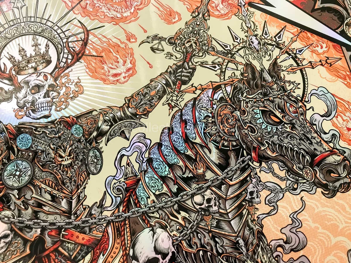 Juan Ma Orozco Metallica Frauenfeld Artist Foil Variant#/30 Art