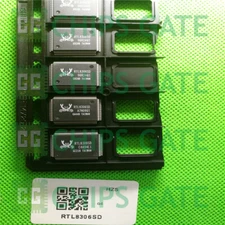 2PCS NEW RTL8306SD REALTEK D/C:09+ QFP