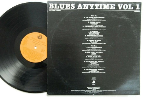BLUES ANYTIME #1 V/A ERIC CLAPTON JOHN MAYALL 1985 RARE EXYUGO LP - Picture 2 of 2