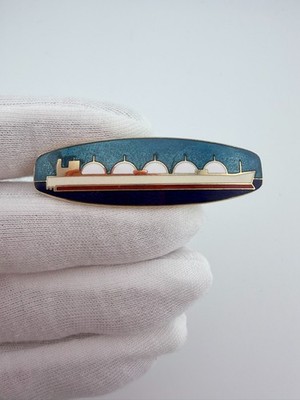 General Dynamics Quincy Shipbuilding Division Tie Clip