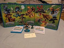 skylanders Swap force game and large storage case