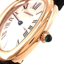 Authentic Cartier Baignoire PG W1536936 PG/RG Quartz #230-000-364-3364 3