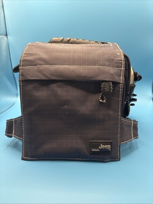 Jeep Vintage Navy Crossbody Bag