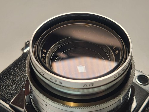 Voigtlander Prominent 35mm Rangefinder Camera No Customs Fees US - Picture 11 of 12