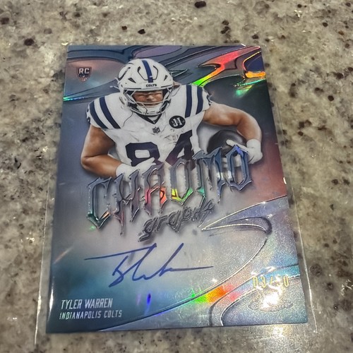 2025 Topps Chrome Tyler Warren Base (RAW)
