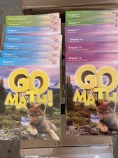 New!! Go Math!: Grade 1 Complete Student Set Chapters 1-12 paperback