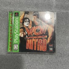 WCW Nitro - Sony Playstation 1 PS1 - W Manual