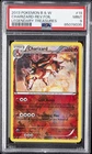 2013 POKEMON B&W LEGEND TREASURES #19 CHARIZARD-REVERSE FOIL PSA 9