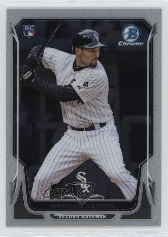 2014 Bowman Chrome Marcus Semien #10 0q37