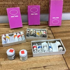 Winsor & Newton Designers GOUACHE LOT OF 16 Vintage *DRIED IN TUBES*- READ - NN3