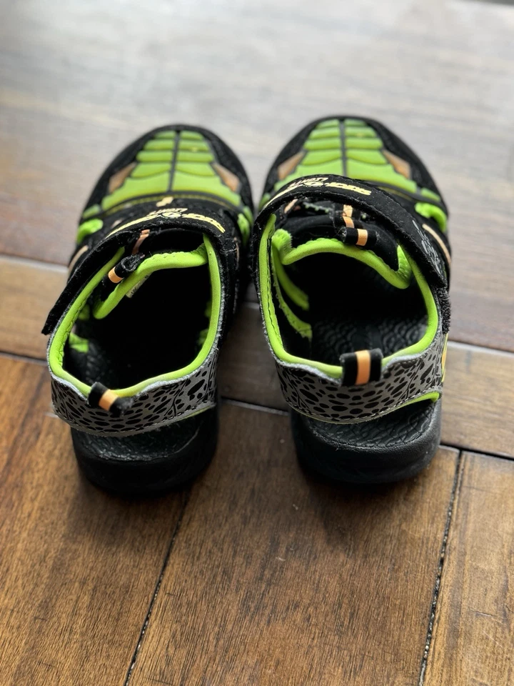 Skechers Toddlers Boy's C-Flex Sandal 2.0 Dino-Rays Sporty Sandals Size: 7 - Image 2 of 4