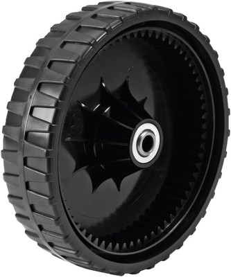 Ratioparts 005,210 Kunststoffrad für Schiebemäher, Ø-Außen 199mm, Ø-Achse 12mm, 