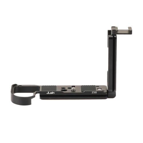 Soporte en L para cámara Nikon Z5 II - Placa vertical de liberación rápida con zapata fría negra - Imagen 5 de 14