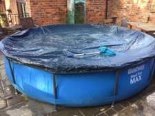 Winter Debris Cover for a swimming pool size 4m Round