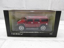 Mini car 1/43 Norev Hummer H2 SUV red model car From Japan