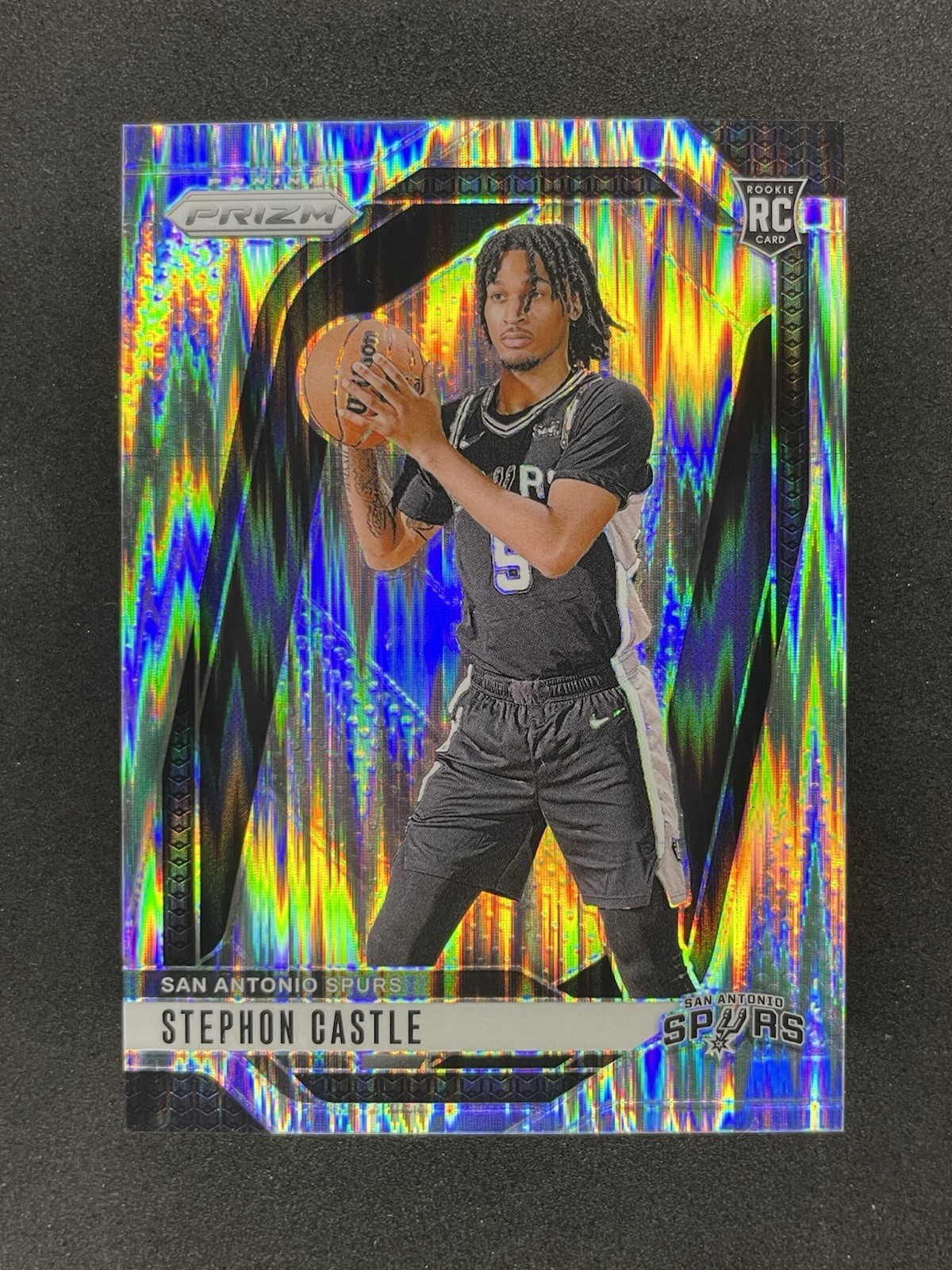 2024-25 Panini Prizm #234 Stephon Castle Rookie Skewed /249