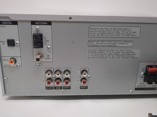 Sony STR-K700 5.1 Digital Audio Control Center Vintage Stereo Receiver Silver - Picture 8 of 10