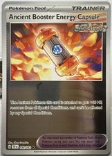 Ancient Booster Energy Capsule [Reverse Holo] #140 Prices | Pokemon  Temporal Forces | Pokemon Cards