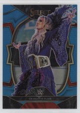 2023 Panini Select WWE Concourse Light Blue Prizm /249 Charlotte Flair #22 1t3