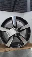 2020 AUDI A6 20x8.5 OEM Wheel White 5 V Spoke, Used, 15k Miles, Genuine Parts